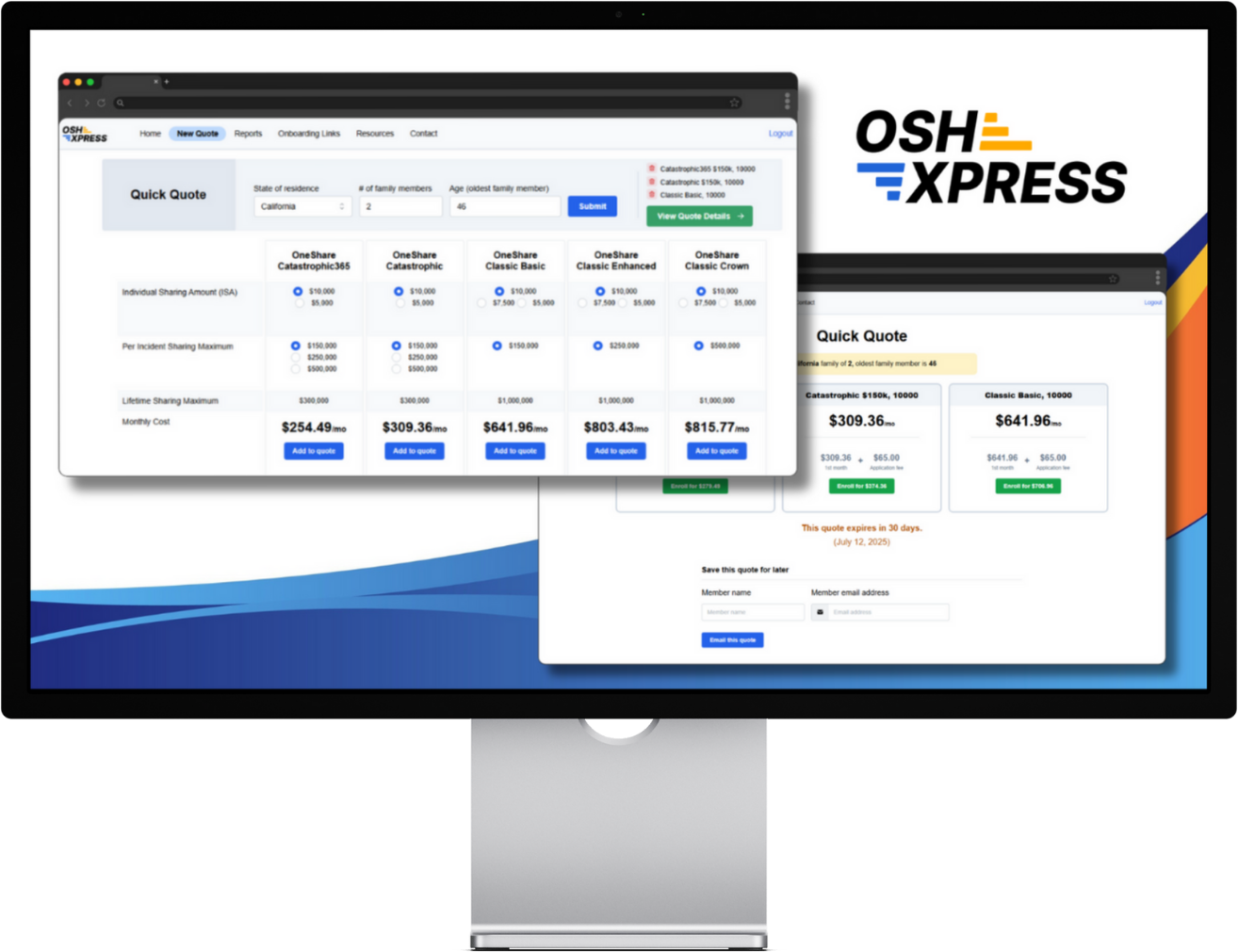 OshXpress Workspace